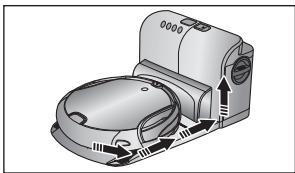 SAMSUNG SR8980 NAVIBOT - FUNCIÓN DE EXTRACCIÓN AUTOMÁTICA DEL POLVO DE LA ASPIRADORA ROBOT - 1