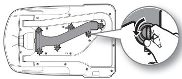 SAMSUNG SR8980 NAVIBOT - DE ONDERKANT VAN DE AUTOMATISCHE STOFOPVANGLEGER REINIGEN. - 1