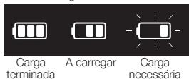 SAMSUNG VCR8849T3K/XEG - Depois de alinhar os pinos de carga da unidade principal com o pino de carga da estação do carregador, prima a unidade principal até ouvir um som de “recarga” do carregador. - 4