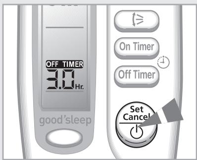 SAMSUNG AQV09NSAX - Si vous souhaitez allumer le climatiseur dans 2 heures et le faire tournier pour 2 heures pendant son inactivité: - 2