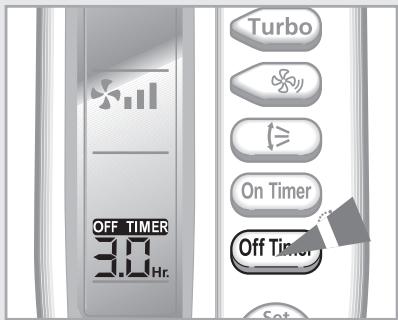 SAMSUNG AQV09NSAX - Si vous souhaitez allumer le climatiseur dans 2 heures et le faire tournier pour 2 heures pendant son inactivité: - 1