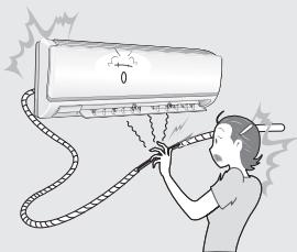 SAMSUNG AQV09NSAX - PENDANT LE FONCTIONNEMENT - 1