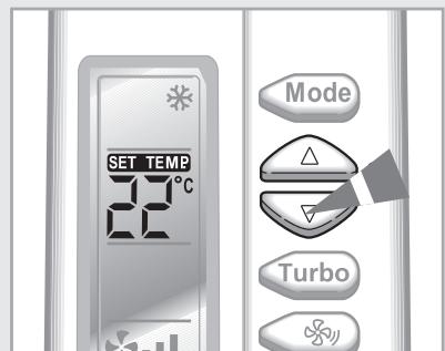 SAMSUNG AQV09NSAX - Sélection du mode Réfrigération - 3