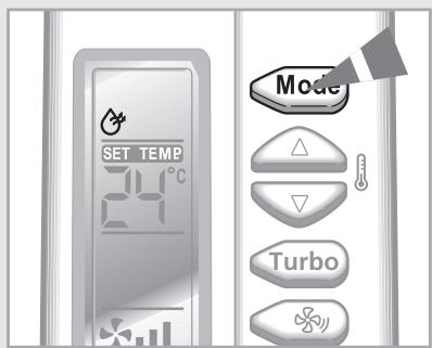 SAMSUNG AQV09NSAX - Sélection du mode Séchage - 2