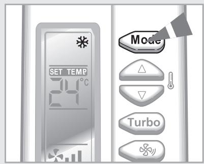 SAMSUNG AQV12FCX - Sélection du mode réfrigération - 2