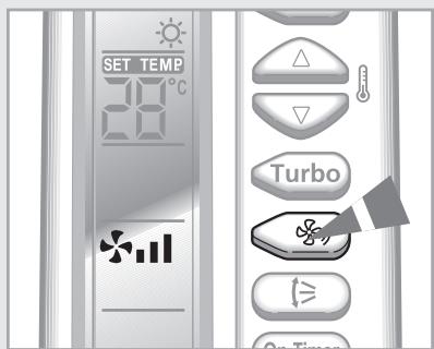 SAMSUNG AQV12FCX - Sélection du mode chauffage - 4