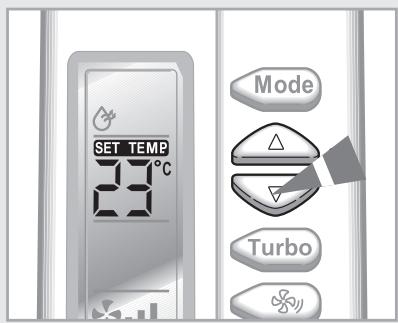 SAMSUNG AQV12FCX - Sélection du mode séchage - 3