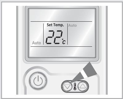 SAMSUNG AQV12MWAN - Sélection du mode Automatique - 3