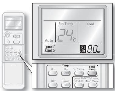 SAMSUNG AQV18 - Mode good'sleep - 3