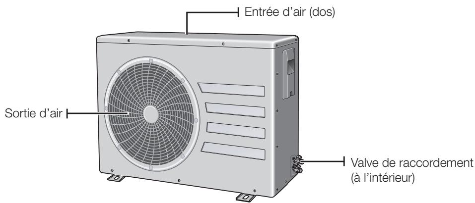 SAMSUNG AQV18 - Bouton power et sonde de température ambiente - 2