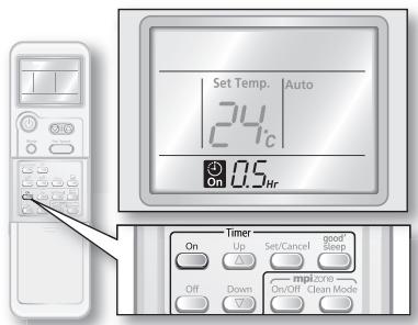 SAMSUNG AQV18 - Réglage de temporisateur - 1