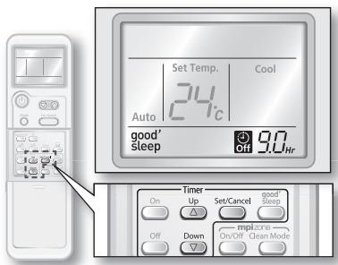 SAMSUNG AQV18 - Mode good'sleep - 4