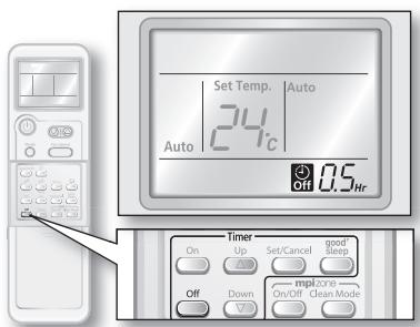 SAMSUNG AQV18 - Réglage de temporisateur - 1