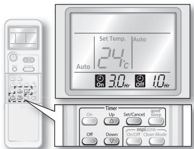 SAMSUNG AQV18 - L'on timer est plus long que l'off timer - 1