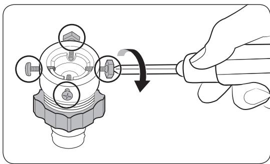 SAMSUNG WW90K5413WW - ÉTAPE 4 Raccorder le tuyau d'eau - 2