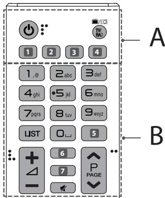 LG 32LH604,  32LH604V - Fernbedienung - 1