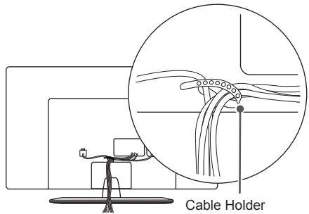 LG 42LB652V - Tidying cables - 5