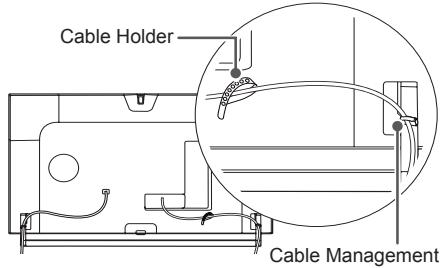 LG 42LB652V - Tidying cables - 8