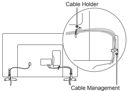 LG 42LB652V - Tidying cables - 4