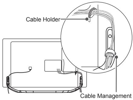 LG 42LB652V - Tidying cables - 7