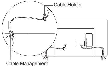 LG 42LB652V - Tidying cables - 6