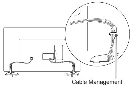 LG 42LB652V - Tidying cables - 3