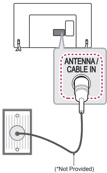 LG 42LB652V - Antenna connection - 1