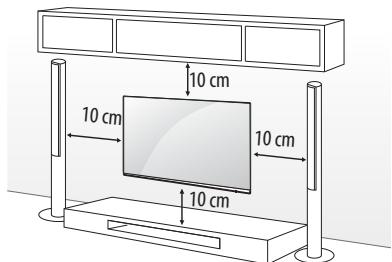 LG 55UH850V - Mounting on a wall - 1