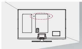 LG 60PB690V - Cómo fjjar la TV a una pared - 1