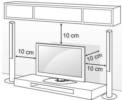 LG 60PB690V - Op een tafelblad plaatsen - 1