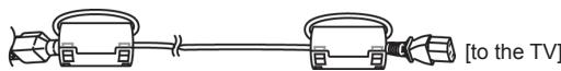 LG 60PB690V - How to use the ferrite core - 1