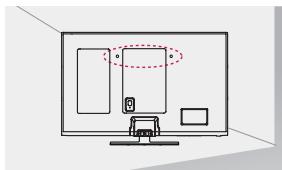 LG 60PB690V - Fissaggio della TV alla parete - 1