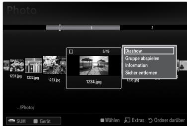 SAMSUNG LE37B554M2P - Anzeigen von Diashows - 1