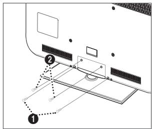 SAMSUNG LE37B554M2P - Instalación del soporte - 2