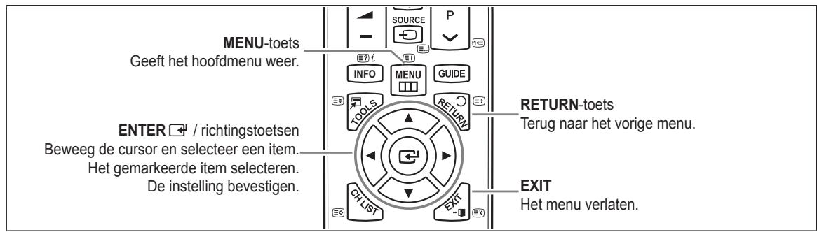 SAMSUNG LE37B554M2P - De menu's bekijken - 1