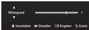 SAMSUNG LE37B554M2P - Hinter.Licht / Kontrast / Helligkeit / Schärfe / Farbe / Farbton (G/R) - 1