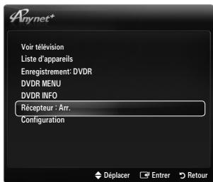 SAMSUNG LE37B554M2P - Écoute via un récepteur (home cinéma) - 1