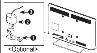 SAMSUNG LE37B554M2P - Anti-Theft Kensington Lock - 1