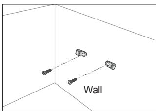 SAMSUNG LE37B554M2P - ■ To avoid the TV from falling: - 1