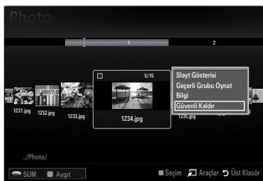 SAMSUNG LE37B554M2P - Ekran Görünümü - 1