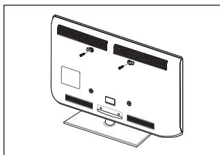 SAMSUNG LE37B554M2P - Per evitare una eventuale caduta del televisore: - 2