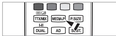 SAMSUNG LE37B554M2P - De modus Media Play (USB) activeren - 2