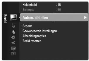 SAMSUNG LE37B554M2P - □ Autom. afstellen - 1