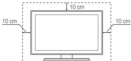 SAMSUNG LE37C530 - Absichern des Aufstellbereichs - 1