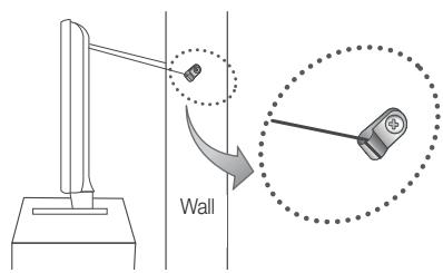 SAMSUNG LE37C530 - To Avoid the TV from Falling - 2