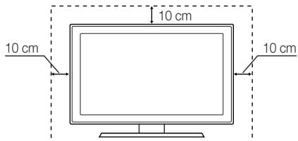 SAMSUNG LE37C530 - Securing the Installation Space - 1