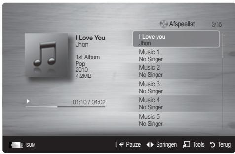 SAMSUNG LE37C530 - Muziek afspelen - 1