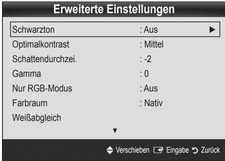 SAMSUNG LE37C530 - Erweiterte Einstellungen - 1