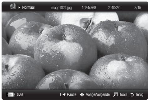 SAMSUNG LE37C530 - Een Foto (of Presentatie) weergeven - 1