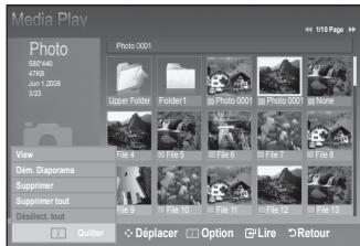 Media Play Photo 5/04/16 4折 Jun 1 2008 3/30 Photo 0001 Upper Folder Folder1 Photo 0001 Photo 0001 None View Dém. Diaporama Supprimer Supprimer tout Delect, tout File 4 File 5 File 6 File 7 File 8 File 9 File 10 File 11 File 12 File 13 Quaker Déplacer Option Lire Retour